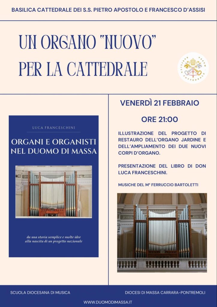 Presentazione progetto organo nuovo per la cattedrale