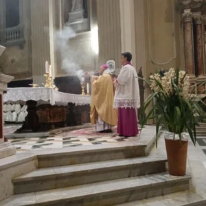 Vescovo Mario durante Celebrazione Eucaristica per la Candelora e Giubileo della Vita Consacrata